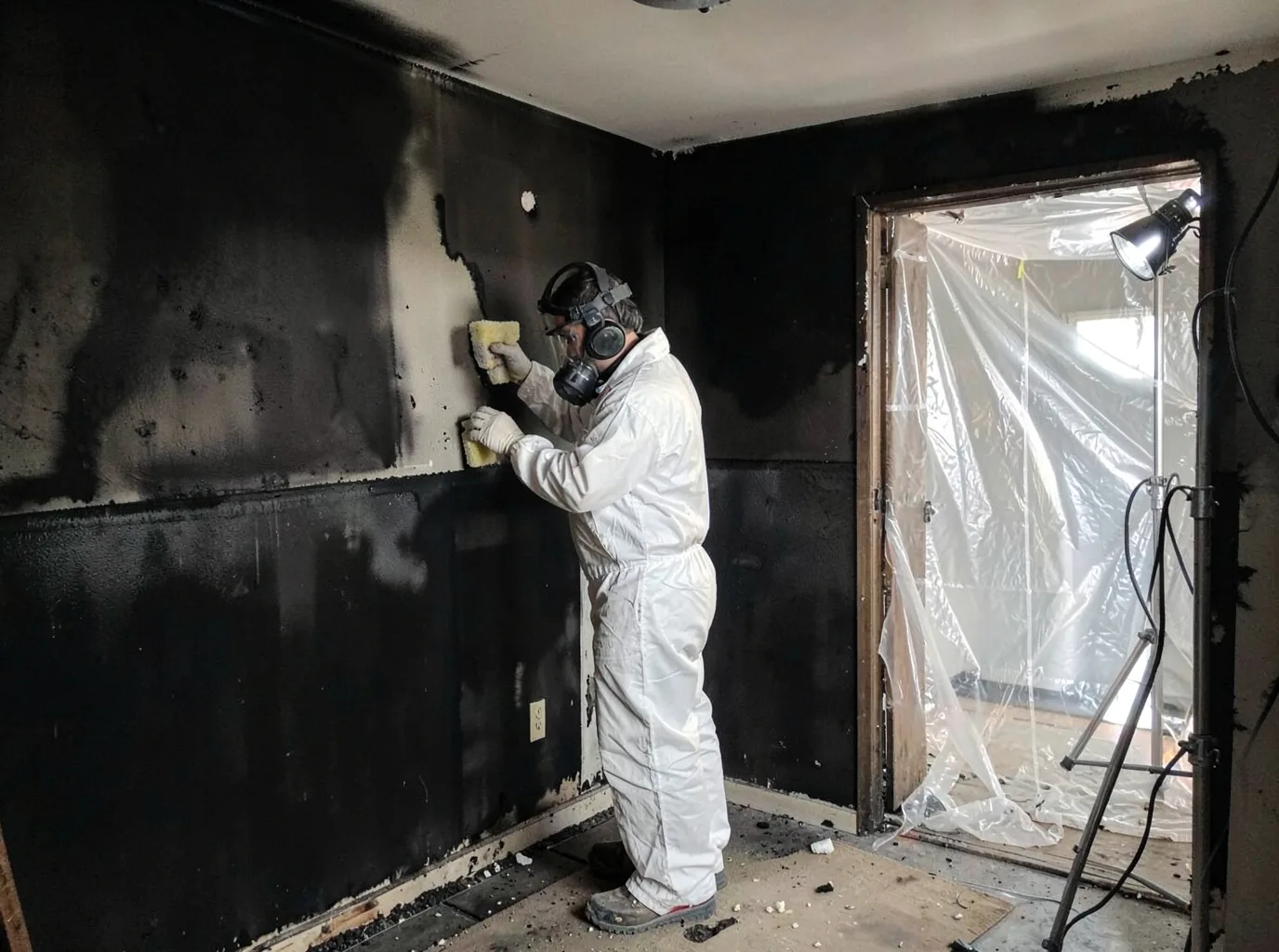 Fire Damage Restoration company in Camden On Gauley, WV